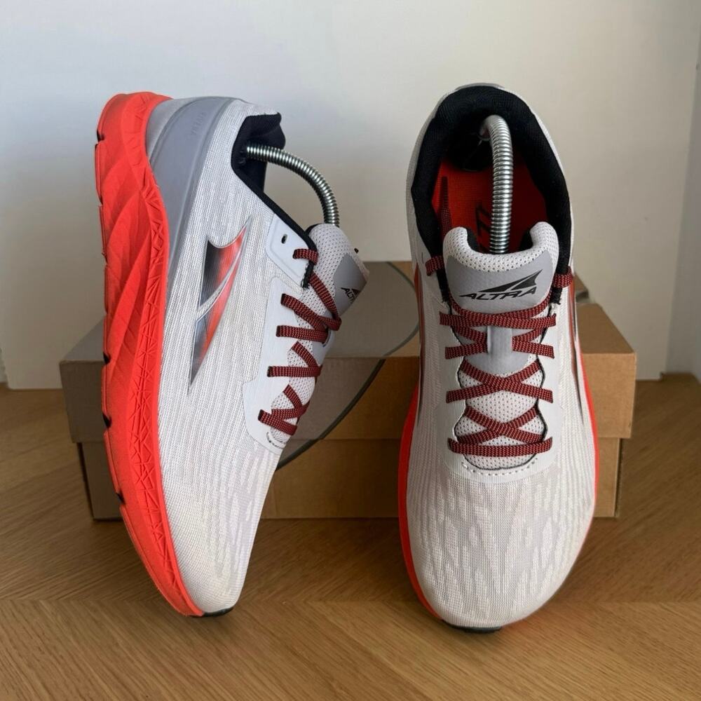 Altra Rivera Grey/Orange Men Running Sneakers- SZ 9 - Picture 10 of 12